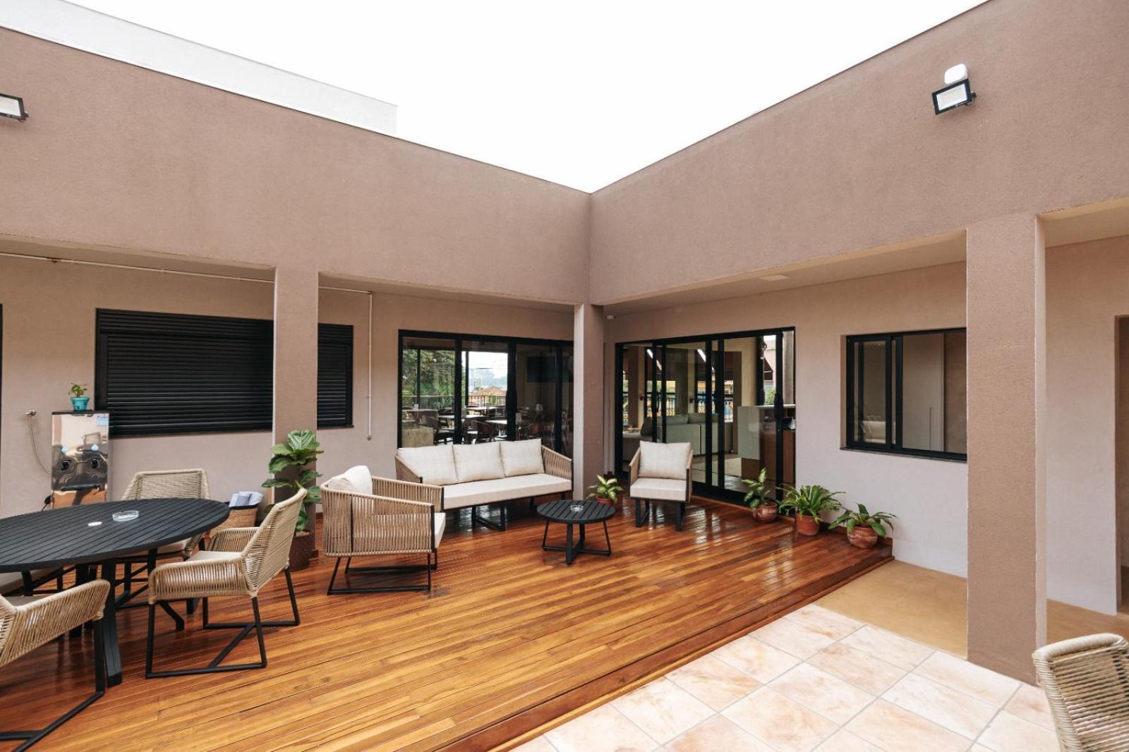 Villa Nova Hotel Ribeirao Claro Zewnętrze zdjęcie